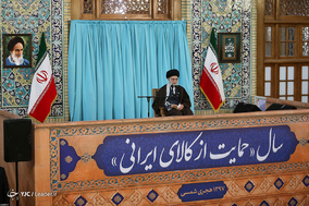 حضور و سخنرانی رهبر انقلاب در اجتماع زائران و مجاوران حرم مطهر رضوی