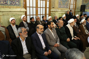 حضور و سخنرانی رهبر انقلاب در اجتماع زائران و مجاوران حرم مطهر رضوی
