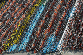 The Bike-Share Oversupply in China Huge Piles of Abandoned and Broken Bicycles