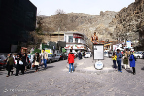 مسافران نوروزی در دربند