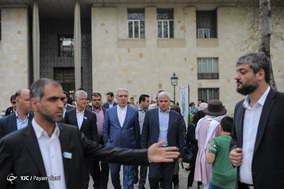 بازدید ریاست سازمان میراث فرهنگی از مجموعه کاخ سعد آباد و نیاوران