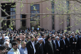مراسم تشییع پیکر داریوش شایگان