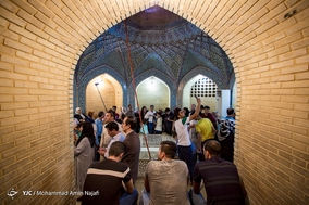 بازدید مسافران نوروزی از مجموعه سعدیه شیراز
