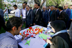 بازدید شهردار تهران از جشن نوروزگاه