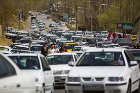 بازدید مسافران نوروزی از گنجنامه همدان