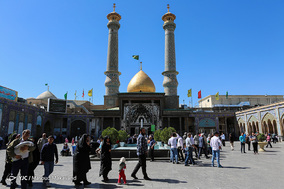 آیین اعتکاف در حرم حضرت عبدالعظیم(ع)