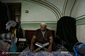 آیین اعتکاف در حرم حضرت عبدالعظیم(ع)