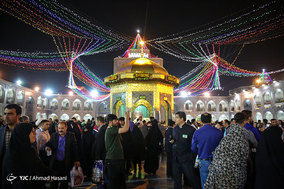 زائران حرم امام رضا (ع)