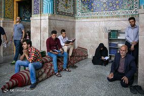زائران حرم امام رضا (ع)