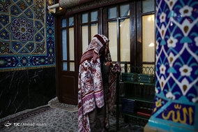 آیین اعتکاف در حرم حضرت امام رضا (ع)