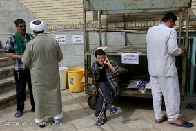 آیین معنوی اعتکاف در قم