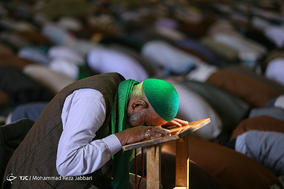 آیین معنوی اعتکاف در قم