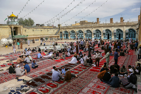 آیین معنوی اعتکاف در قم