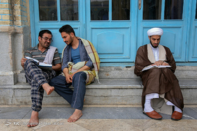 آیین معنوی اعتکاف در قم
