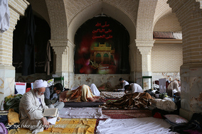آیین معنوی اعتکاف در قم