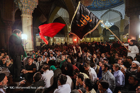 آیین معنوی اعتکاف در قم