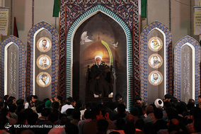 آیین معنوی اعتکاف در قم