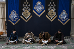 آیین معنوی اعتکاف در مسجد قدس