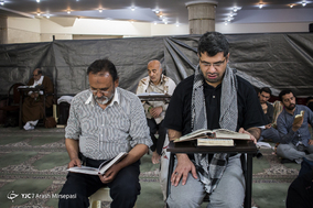 آیین معنوی اعتکاف در مسجد قدس