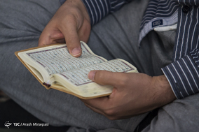 آیین معنوی اعتکاف در مسجد قدس