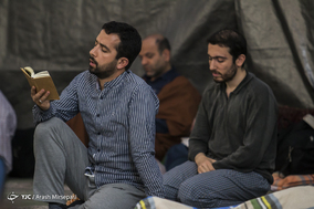 آیین معنوی اعتکاف در مسجد قدس