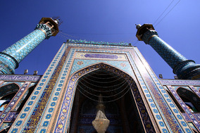 مراسم اعتکاف در امامزاده صالح