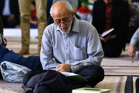مراسم اعتکاف در امامزاده صالح