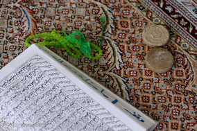 مراسم اعتکاف در امامزاده صالح