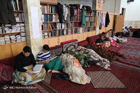 مراسم معنوی اعتکاف در مسجد مرتضی علی (ع)
