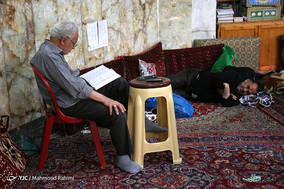 مراسم معنوی اعتکاف در مسجد مرتضی علی (ع)