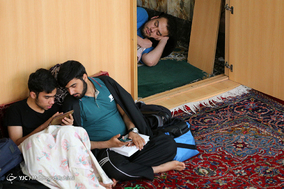 مراسم معنوی اعتکاف در مسجد مرتضی علی (ع)