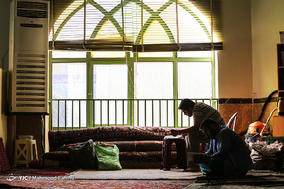 مراسم معنوی اعتکاف در مسجد مرتضی علی (ع)