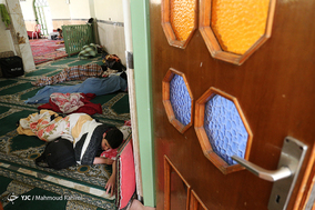 مراسم معنوی اعتکاف در مسجد مرتضی علی (ع)