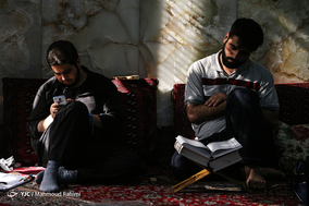 مراسم معنوی اعتکاف در مسجد مرتضی علی (ع)
