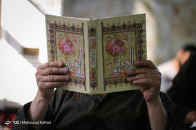 مراسم معنوی اعتکاف در مسجد مرتضی علی (ع)