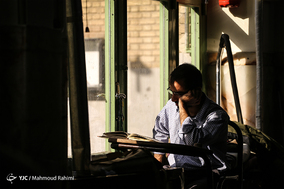 مراسم معنوی اعتکاف در مسجد مرتضی علی (ع)