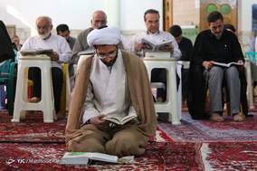 مراسم معنوی اعتکاف در مسجد مرتضی علی (ع)