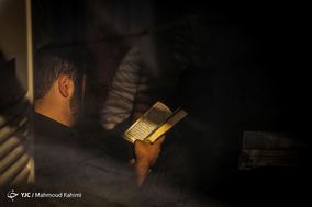 مراسم معنوی اعتکاف در مسجد مرتضی علی (ع)