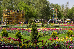 ششمین جشنواره لاله ها در پارک چمران کرج