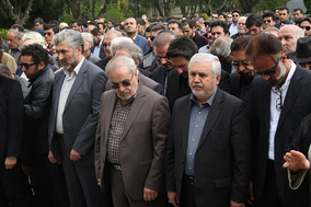 مراسم تشییع پیکر زنده یاد بهرام زند
