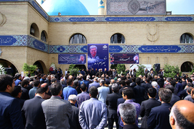 مراسم تشییع پیکر زنده یاد بهرام زند