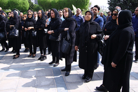 مراسم تشییع پیکر زنده یاد بهرام زند