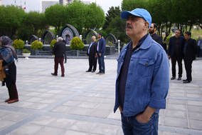 مراسم تشییع پیکر زنده یاد بهرام زند