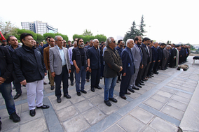 مراسم تشییع پیکر زنده یاد بهرام زند
