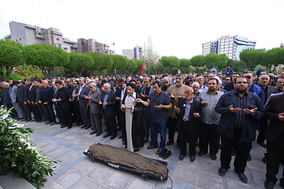 مراسم تشییع پیکر زنده یاد بهرام زند