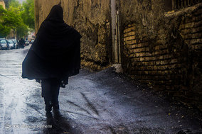 بارش باران بهاری در کرج