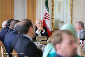 دیدار هیات موسسه مطالعاتی والدای روسیه با ظریف