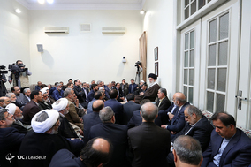 دیدار جمعی از مسئولان ارشد نظام با مقام معظم رهبری