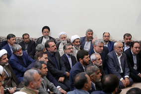 دیدار جمعی از مسئولان ارشد نظام با مقام معظم رهبری
