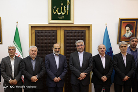 دیدار وزیر نیرو با رئیس رسانه ملی‎